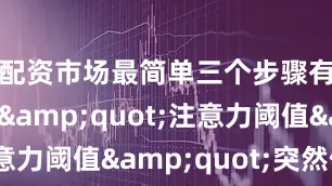 配资市场最简单三个步骤有次讲解&quot;注意力阈值&quot;突然停电